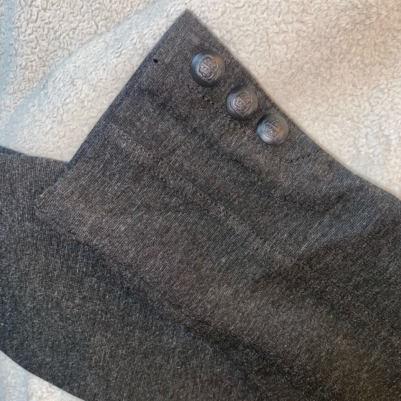 Talbot’s Skinny Ankle Pant Charcoal Small Petite - Picture 4 of 5